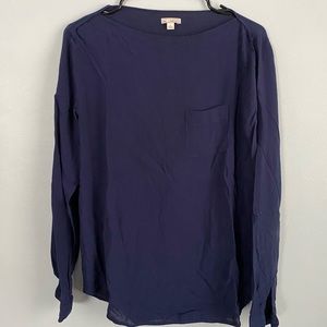 Light weight blue pullover